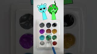 Sprunki Incredibox Color Mixing 8 Which color do you like shorts colormixing sprunki colors [upl. by Yelrak]