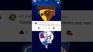 Hawthorn Vs Western Bulldogs afl aflfinals afl2024 footy vfl aflw [upl. by Harifaz]