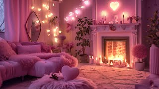 Cozy Valentines Day Ambience with Relaxing LoFi Music [upl. by Mile]