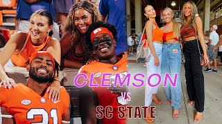 GAME DAY VLOG  Clemson v SC State [upl. by Zampino447]