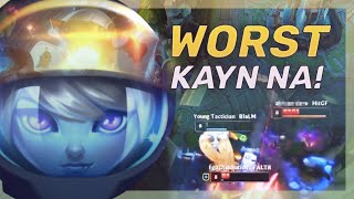 Rank 1 Poppy Carries The WORST KAYN NA quotImANightmarequot [upl. by Etterb]