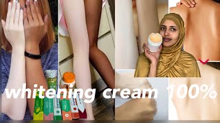 Qasqas ka gacmaha iyo lugaha kuu cadeeynayo 1 week 100 waye whitening cream full body 100 [upl. by Otrepur]