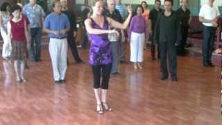 Argentine Tango Waltz Vals Basic steps and timing Mat amp Mirabai wwwtangonationcom 7102011 [upl. by Zeba]