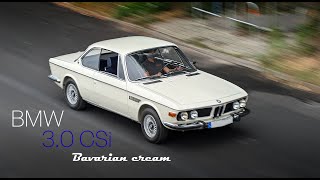 BMW E9 30 CSi for sale in Sweden Stunning condition on this white Bimmer with blue interior [upl. by Oirretna139]