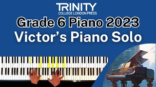 TRINITY Grade 6 Piano 2023  Victor’s Piano Solo from Corpse Bride Elfman [upl. by Shep]