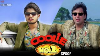 Coolie No 1 Comedy Scenes  Spoof  Govinda  Shakti Kapoor  Mazak Mazak Me [upl. by Barna]