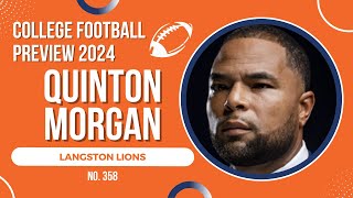 2024 College Football Preview  Langston Lions [upl. by Atinuahs]