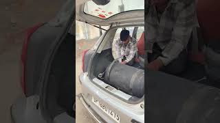 Datsun Go CNG Cylinder hydro testing cng carcngcylinder cngtesting cngcylindertestingnoida [upl. by Ilan]