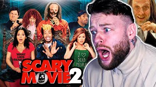 First Time Watching SCARY MOVIE 2 This movie is INSANE [upl. by Yrelbmik]