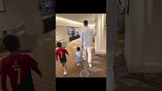 ronnie cristianoronaldo ronaldo cristiano family junior georginarodriguez soccer football [upl. by Lenneuq]