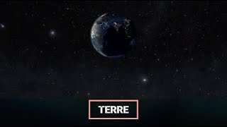 MA  TERRE  VIBRATION COSMIQUE VIDEO LYRICS 💙 [upl. by Rumery]