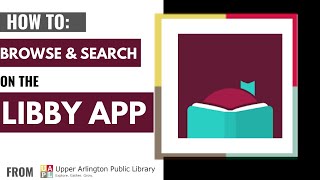 How to Search and Browse on Libby [upl. by Anawad]