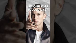 Lyrics ONLY Eminem Could Say [upl. by Sanez161]