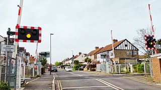 Isleworth Level Crossing London [upl. by Trixie]