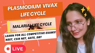 Plasmodium vivax Life Cycle Malarial Parasite by Sonia Nain Vira Education All Competitive exams [upl. by Stoneham67]