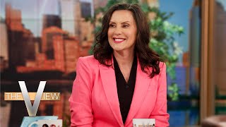 Gov Whitmer Talks Biden Debate Performance SCOTUS Immunity Ruling  The View [upl. by Hanzelin]