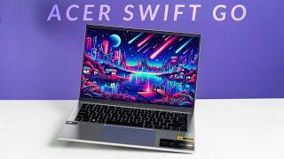 2024 Acer Swift Go Review  GREAT Battery life  Good Performance [upl. by Fariss]