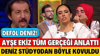 MASTERCHEF AYŞE EKİZ KAZANDI DENİZ KOVULDU MEHMET ŞEF SAYGISIZLIK YAPANI AFFETMEYİZ SON BÖLÜM [upl. by Ajam]