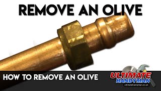 How to remove an olive [upl. by Caritta]