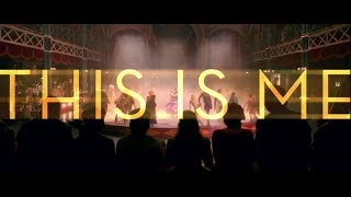 The Greatest Showman Cast  This Is Me Official Lyric Video [upl. by Zinah]