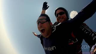 Vahid Malboubys DZONE Tandem skydive at Skydive Idaho [upl. by Hild]