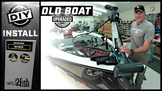 Minn Kota Ultrex Trolling Motor DIY Install  Pro Rigger Tips [upl. by Reizarf435]