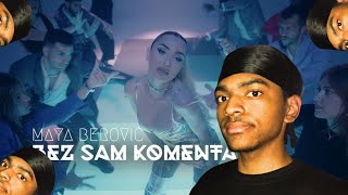 Maya Berović  Bez sam komentara REACTION [upl. by Ahtael270]