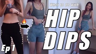 Ep1 Hip Dips Workout  3 weeks Hourglass Beginner Challenge  Best Side Booty exercise OppServe [upl. by Cosme284]