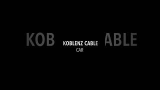 Koblenz Cable Car in Germany [upl. by Wilonah]