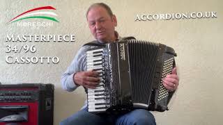 Moreschi Masterpiece 3496 Double Cassotto Musette Piano Accordion [upl. by Koerlin295]