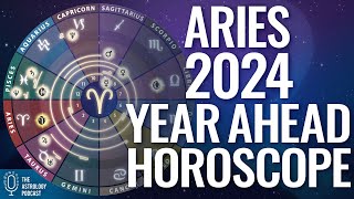 Aries 2024 Horoscope ♈ Year Ahead Astrology [upl. by Bergmans166]