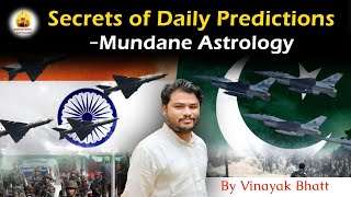 Secrets of Daily Predictions  Mundane Astrology Hindi [upl. by Horatius]