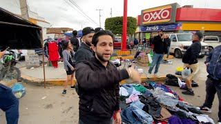 HALLAMOS DE TODO EN EL TIANGUIS LOS HUIZACHES HASTA INFLUENCERS VENDIENDO SU ROPA USADA [upl. by Katine]