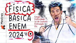 ⛈️ ELETROSTÁTICA COMPLETA ENEM 2024 Relâmpagos Eletricidade e Tudo Mais Mestres do ENEM [upl. by Harwill]