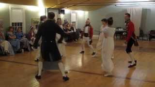 York Regency Dancers  Paines Quadrille La Finale [upl. by Neumark404]