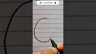 How to write letter G in bubbles style [upl. by Macfarlane]