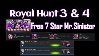 Spirals Royal Hunt 3 amp 4 Easily  Get Free 7 Star Mr Sinister Bundle [upl. by Yedarb]