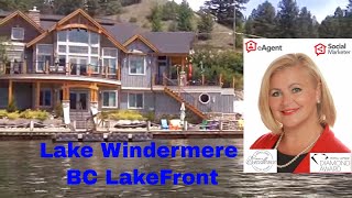 WOW Incredible Lakefront Property In Windermere BC [upl. by Allwein]