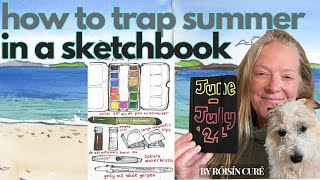 How To Trap Summer In A Sketchbook [upl. by Lyrpa465]