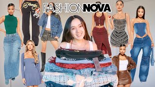 HUGE Trendy FASHION NOVA Clothing Haul 2024  HONEST REVIEW [upl. by Coray]