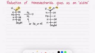 204 Reduction and Oxidation of Monosaccharides [upl. by Einaffit]