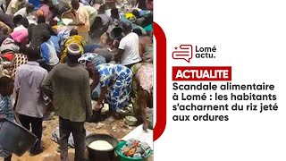 🚨 Scandale à Lomé  Des Habitants Récupèrent du Riz Avarié Jeté aux Ordures à Legbassito  ⚠️ [upl. by Orth]