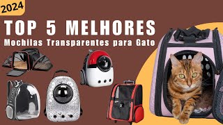 Melhores Mochilas Transparentes para Gato de 2024 [upl. by Tri]