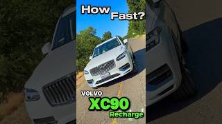 How Fast is the Volvo XC90 Hybrid [upl. by Esineg]