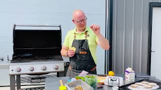 Making Oysters Rockefeller on the BBQ [upl. by Aicelf]