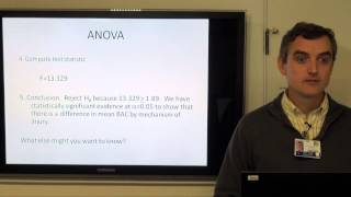 Biostatistics amp Epidemiology Lecture Series  Part 3 C Statistical Inference ANOVA [upl. by Ruder]