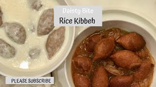 The Best Rice Kibbeh Recipe Youll Ever Try [upl. by Notyep]