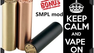 14Обзор SMPL mech mod clon  BONUS [upl. by Tnecnivleahcim]