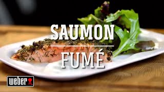 Saumon fumé aux copeaux de bois  Les recettes de la Grill Academy [upl. by Eiramanit]