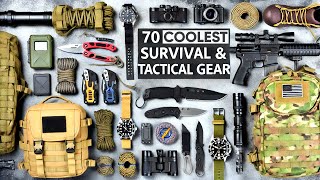 70 Coolest Survival amp Tactical Gear You Must Watch [upl. by Niwroc]